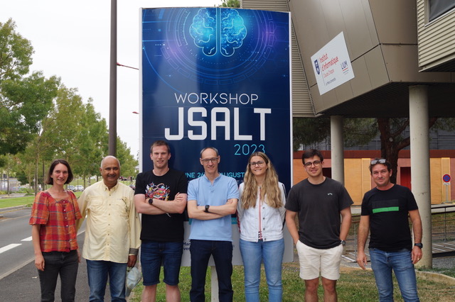 ViVoLab researchers participate in the JSALT 2023 international summer workshop